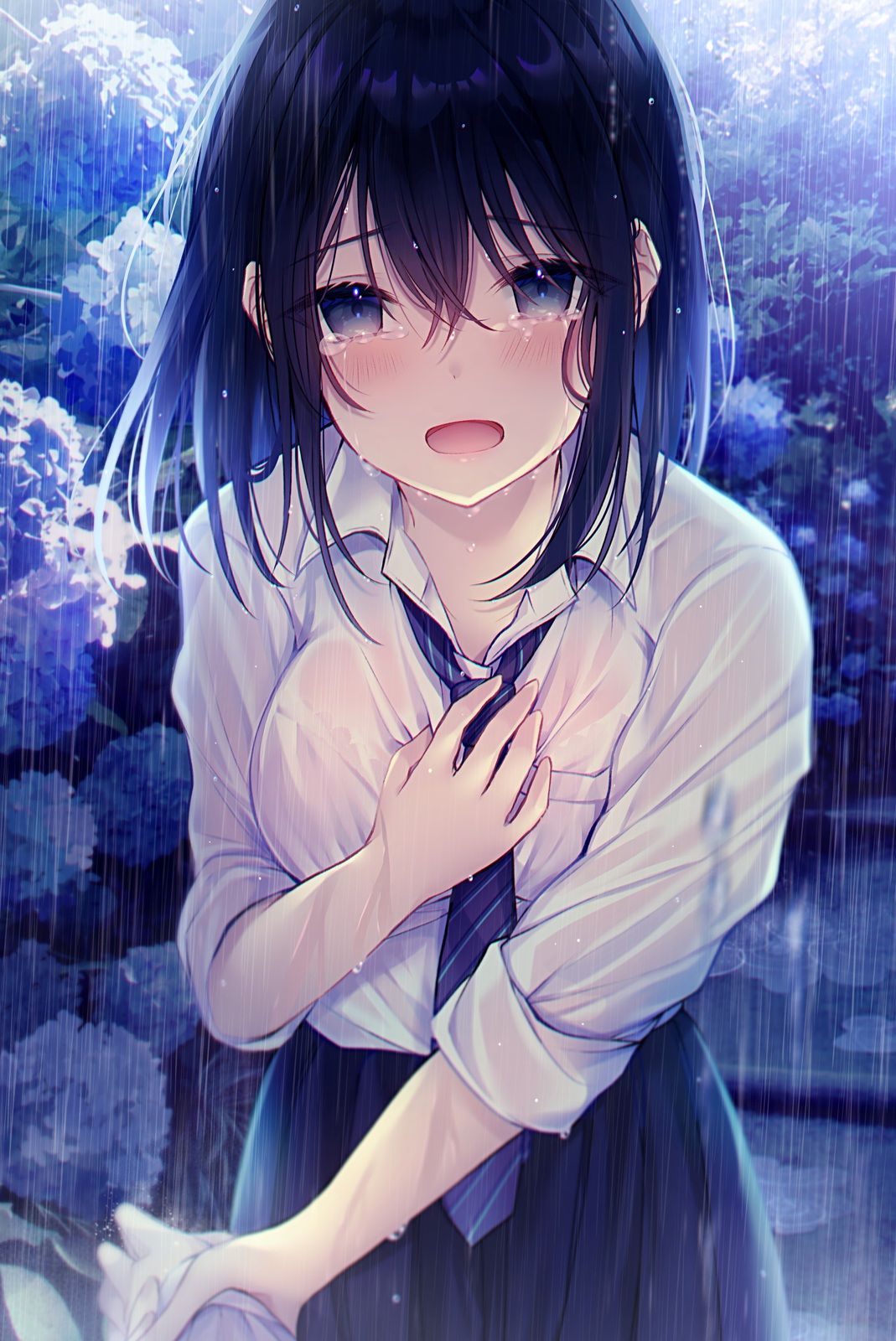 Rainy season Banzai! A girl who is wet in the rain and her clothes are transparent! Part 12 10