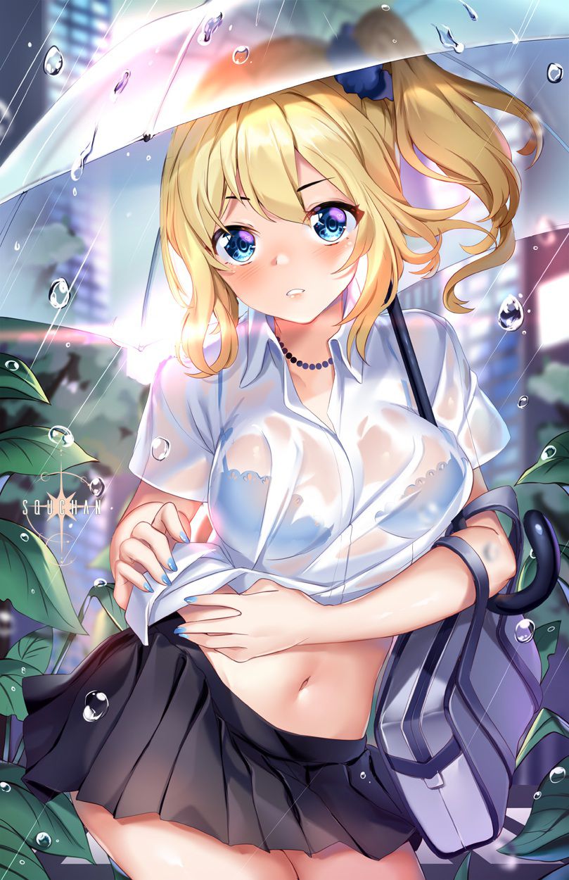 Rainy season Banzai! A girl who is wet in the rain and her clothes are transparent! Part 12 20