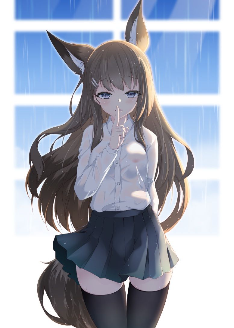 Rainy season Banzai! A girl who is wet in the rain and her clothes are transparent! Part 12 4