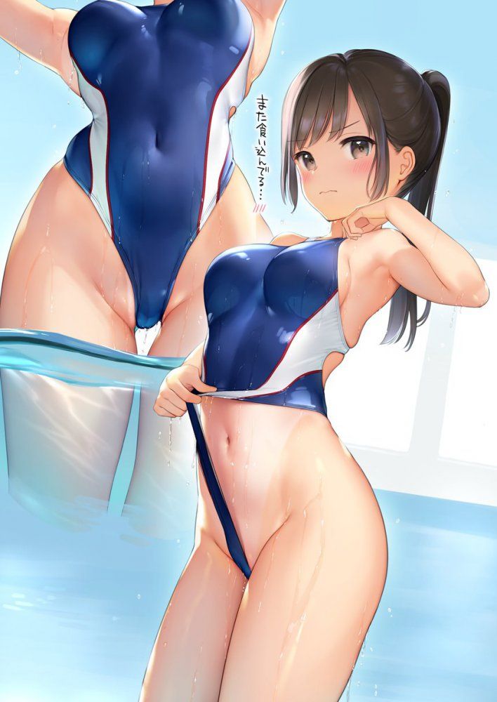 Secondary erotic image summary of swimming swimsuit 4