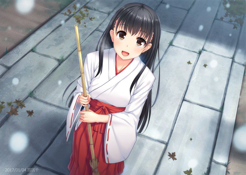 【Shrine maiden】I have never seen it except new year, so I will post an image of the shrine maiden Part 5 18