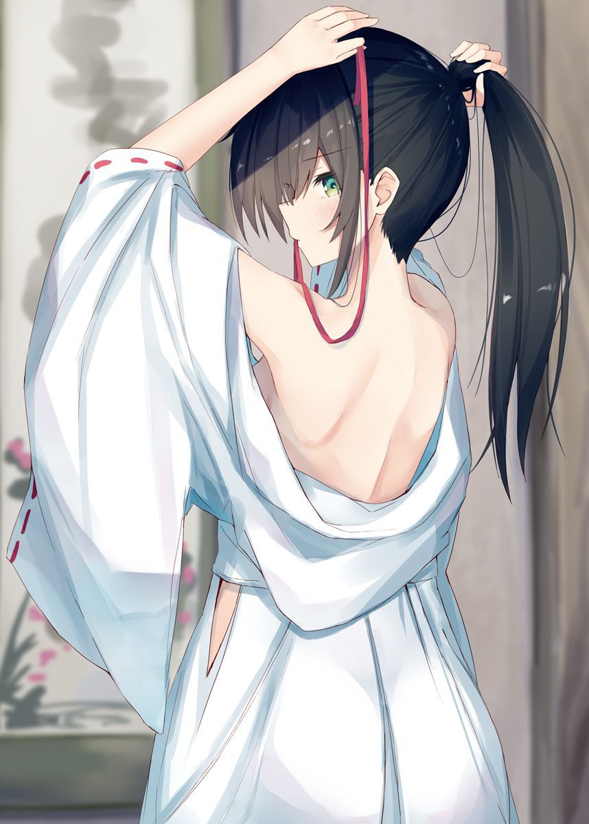 【Shrine maiden】I have never seen it except new year, so I will post an image of the shrine maiden Part 5 8