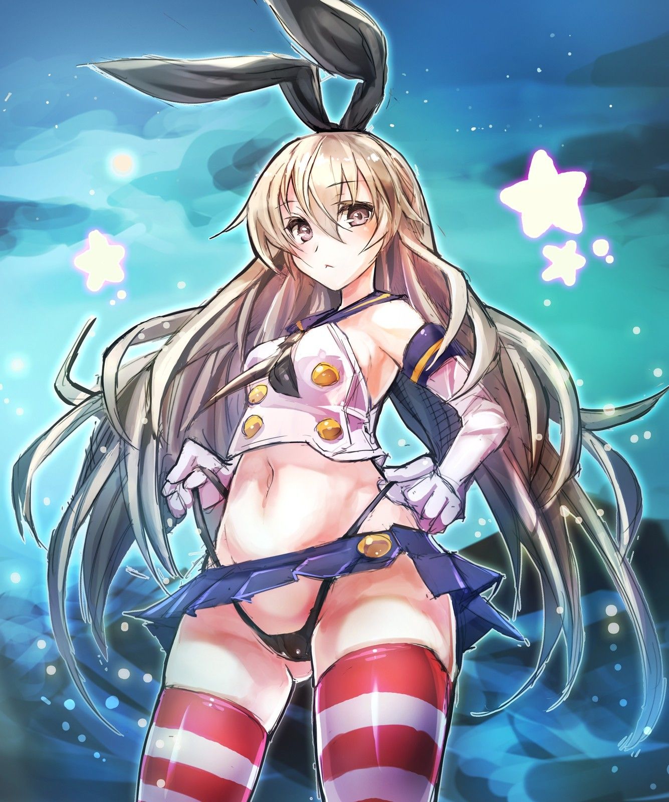 [Secondary] destroyer of ship this (fleet collection), erotic image summary of Zekashi and Shimakaze! No.01 [19 sheets] 19