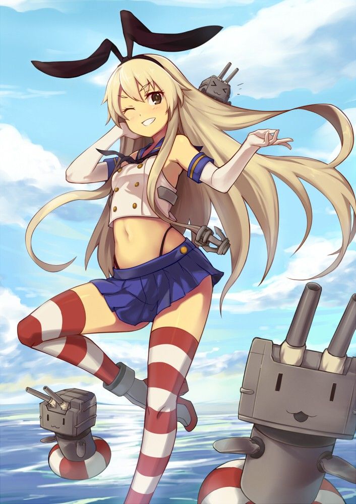 [Secondary] destroyer of ship this (fleet collection), erotic image summary of Zekashi and Shimakaze! No.01 [19 sheets] 2