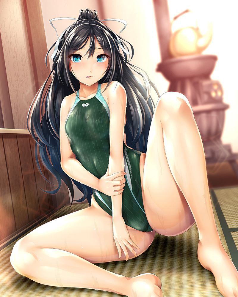 Erotic anime summary: Erotic images of the thighs that you want to be pinched by sticking various things such as dicks and hands [secondary erotic] 23