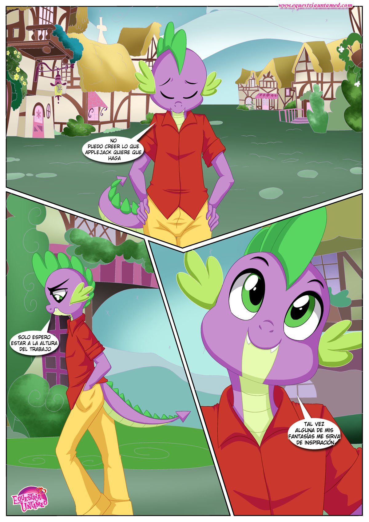 [Palcomix] Un Corazón de Manzana es Siempre Duro (My Little Pony Friendship Is Magic) (Spanish) [kalock] 17