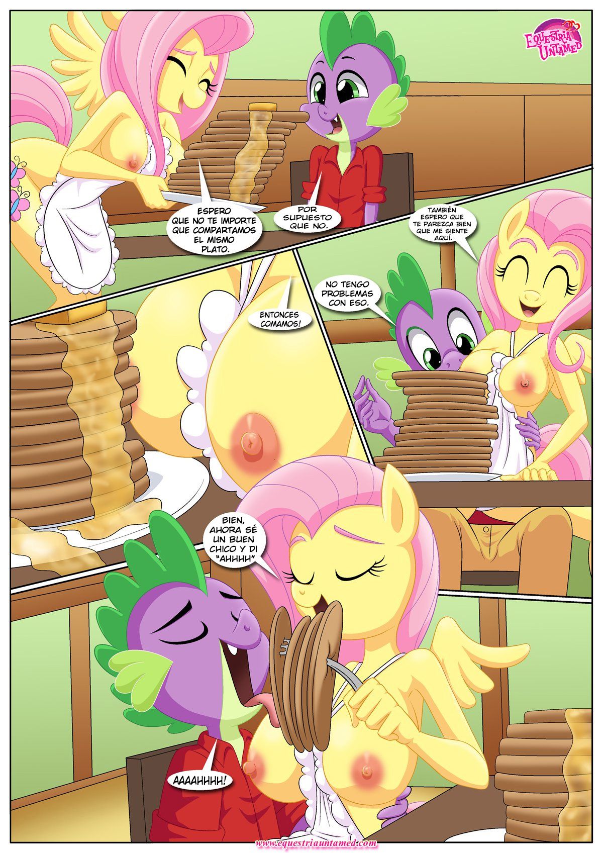 [Palcomix] Un Corazón de Manzana es Siempre Duro (My Little Pony Friendship Is Magic) (Spanish) [kalock] 8