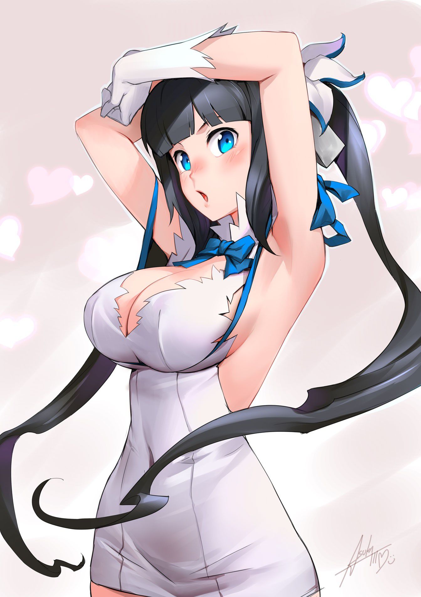 [Secondary] Is it wrong to seek encounters in dungeons (Danmachi) boob god, erotic image summary of Hestia! No.09 [18 sheets] 10