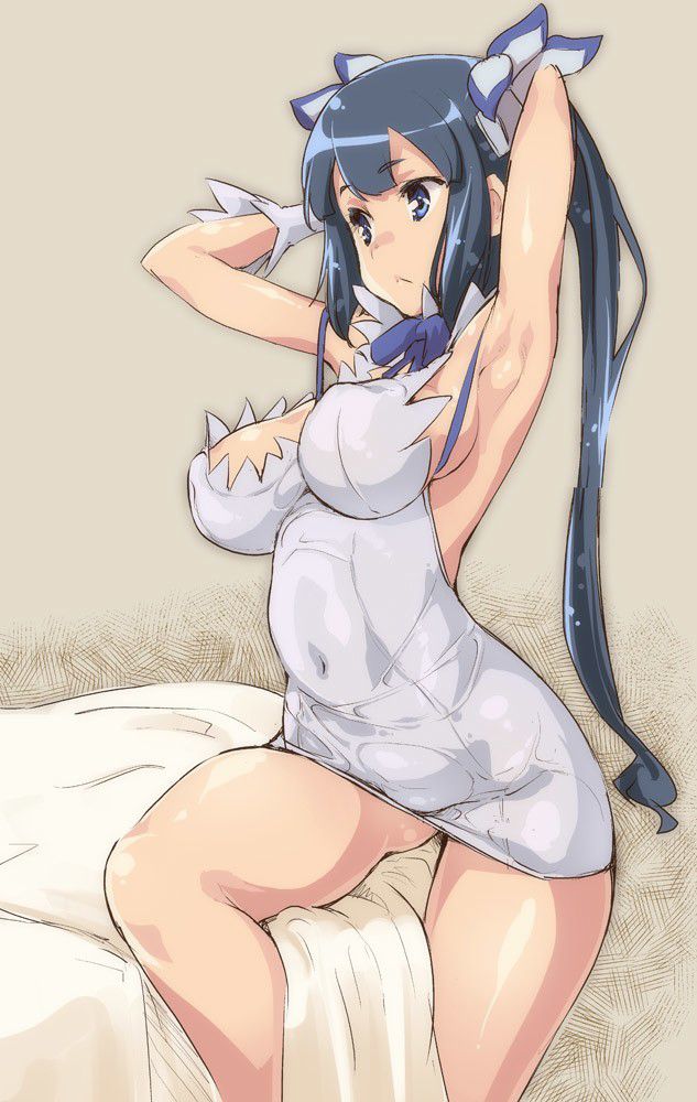 [Secondary] Is it wrong to seek encounters in dungeons (Danmachi) boob god, erotic image summary of Hestia! No.09 [18 sheets] 18