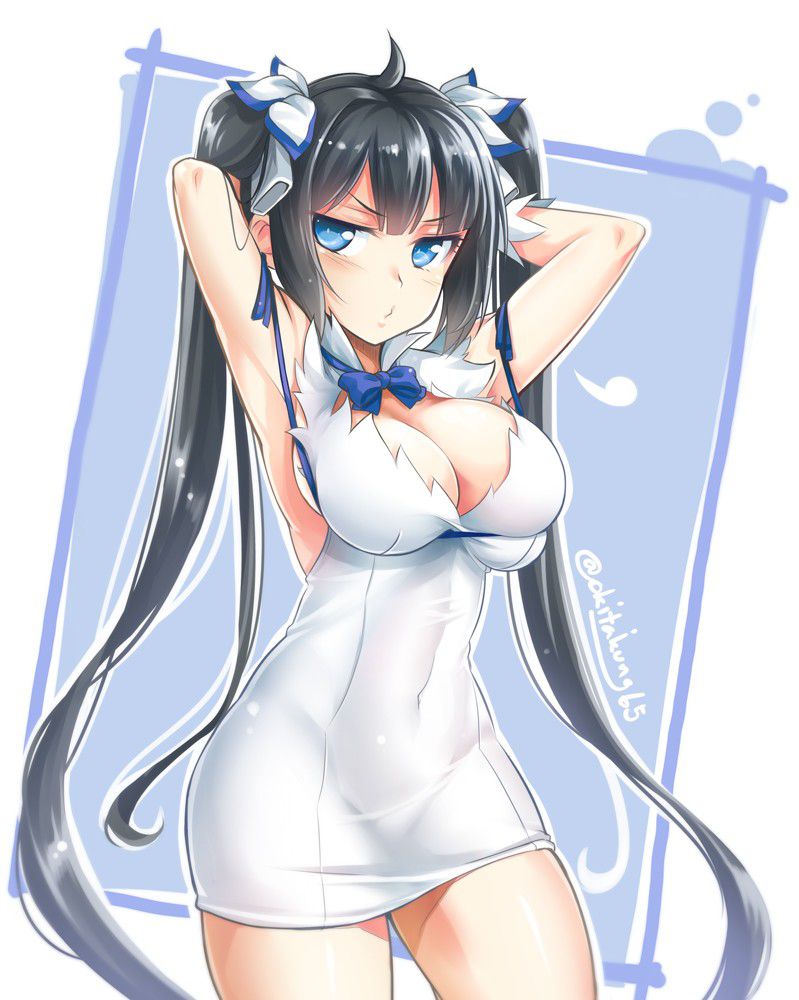 [Secondary] Is it wrong to seek encounters in dungeons (Danmachi) boob god, erotic image summary of Hestia! No.09 [18 sheets] 3