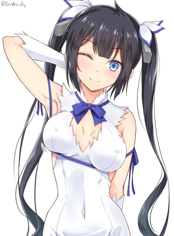 [Secondary] Is it wrong to seek encounters in dungeons (Danmachi) boob god, erotic image summary of Hestia! No.09 [18 sheets] 8