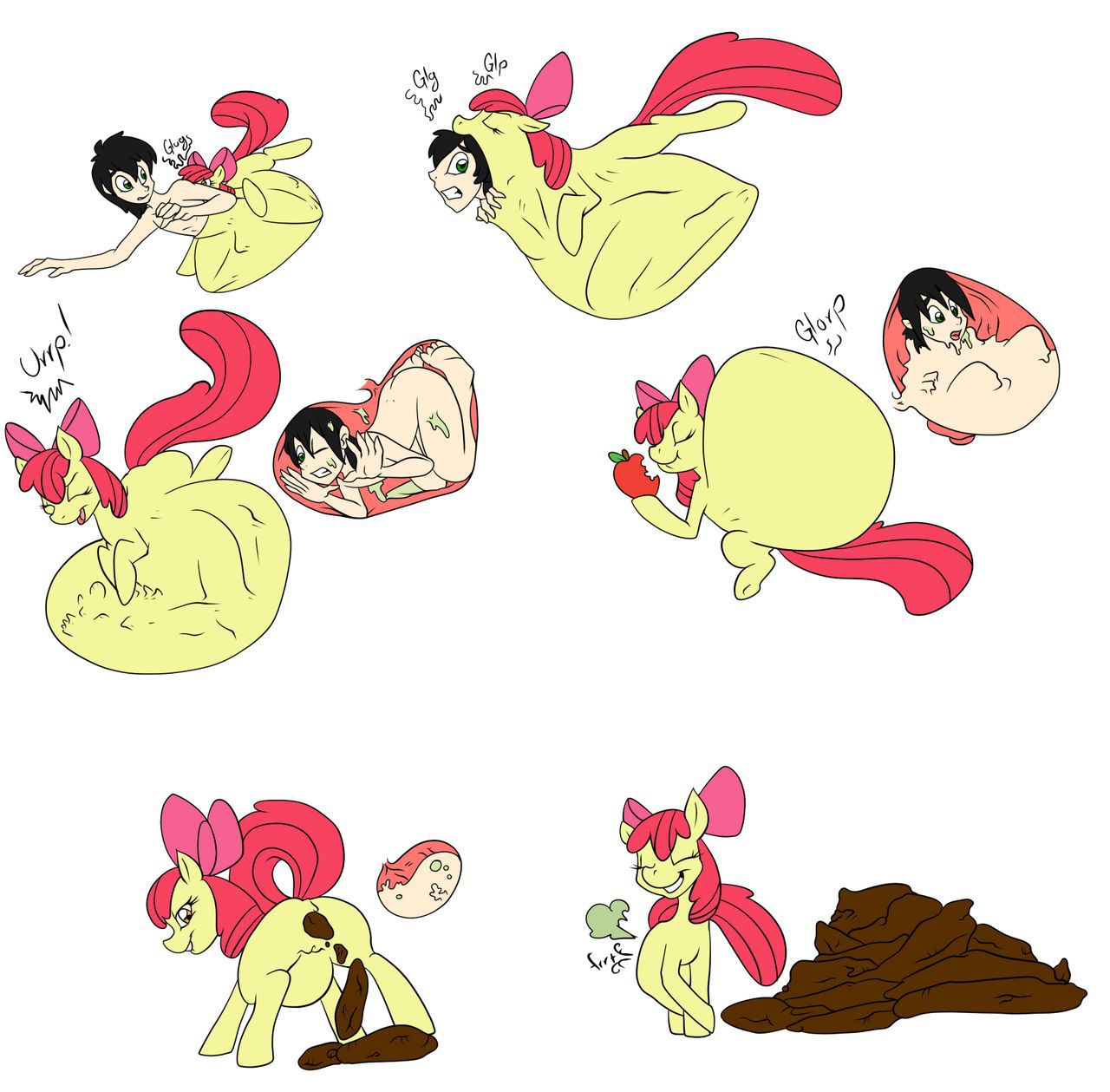 The Cutie Mark Crusaders and Other Foals Vore Collection 52
