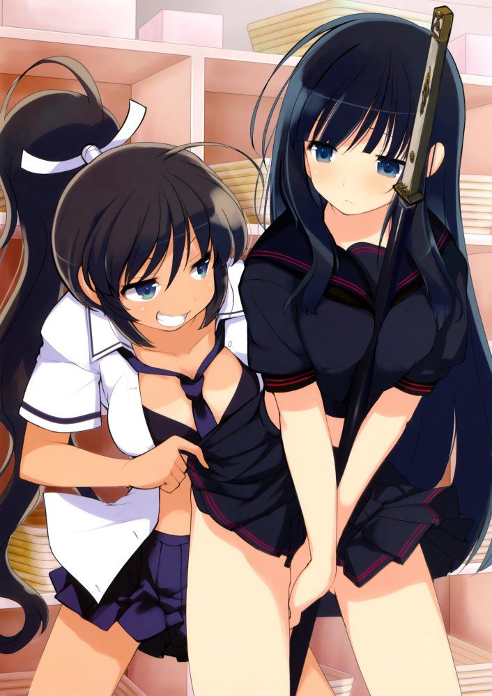 I tried to collect erotic images of Senran Kagra 4