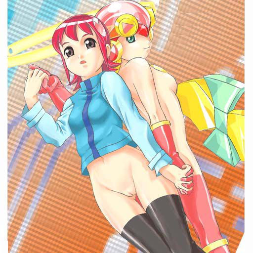 【Sakurai Mail-chan】Rockman Exe's JS5 Lori Heroine, Secondary Erotic Image of Sakurai Mail in Iron Wall Miniskirt 25