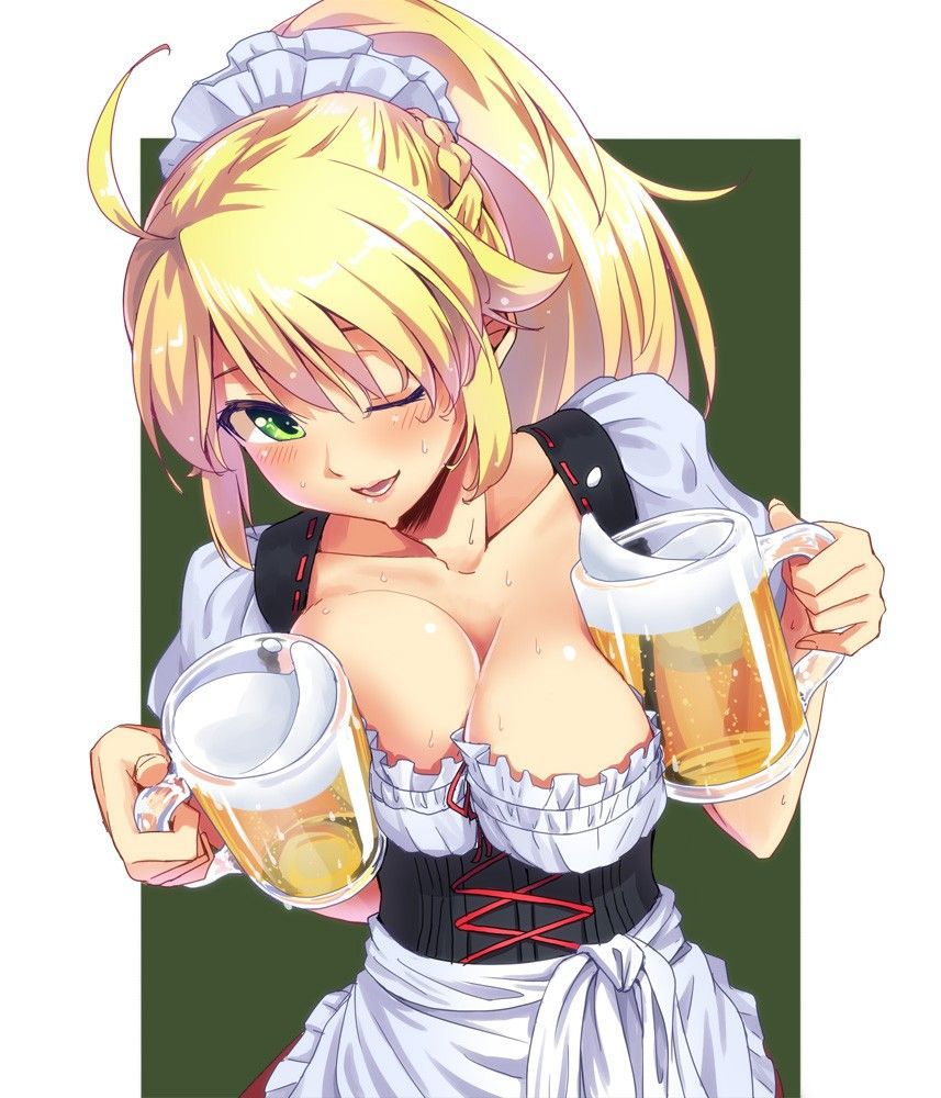 Erotic image of maid clothes I'm being served 1
