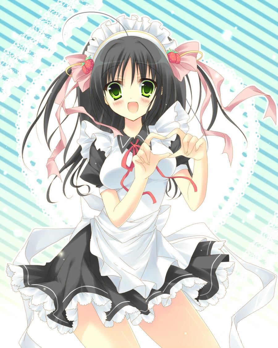 Erotic image of maid clothes I'm being served 15