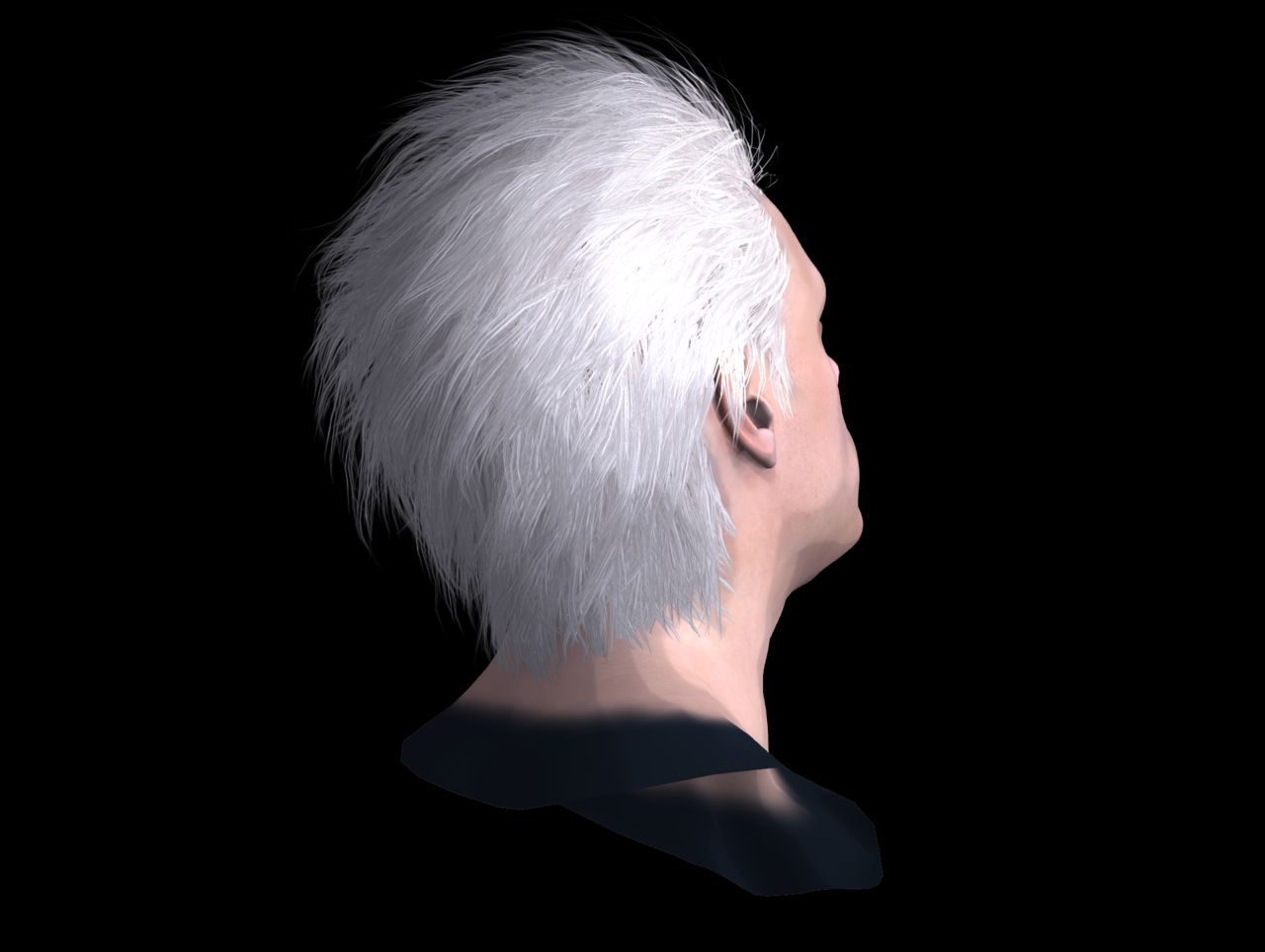 [J.A.] DMC5 | Vergil Head Reference PNG 32