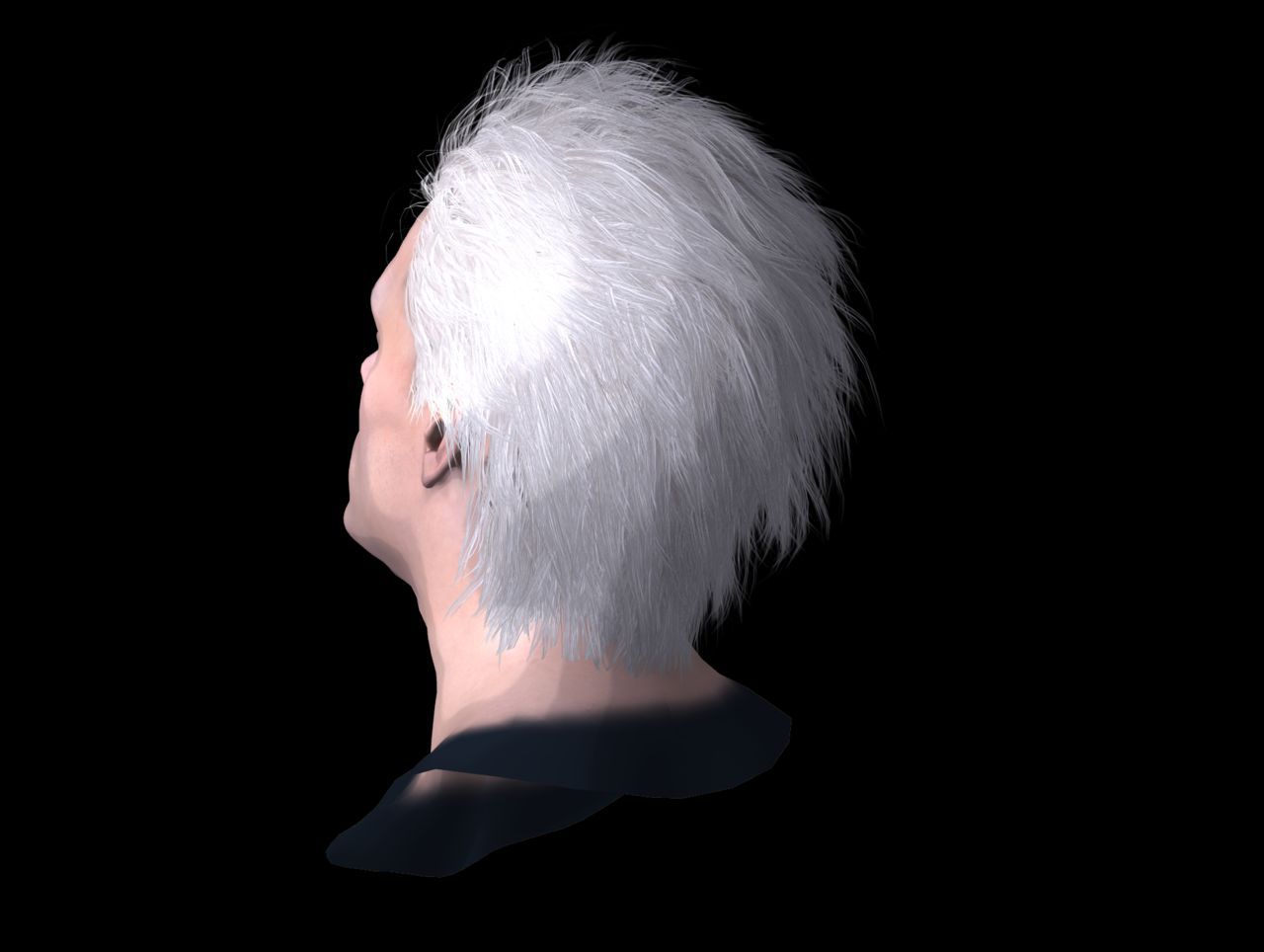 [J.A.] DMC5 | Vergil Head Reference PNG 33