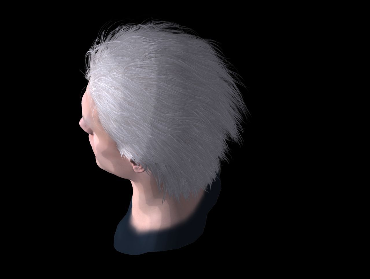 [J.A.] DMC5 | Vergil Head Reference PNG 40