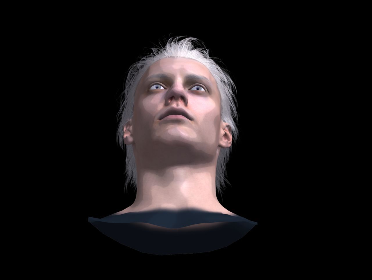 [J.A.] DMC5 | Vergil Head Reference PNG 49