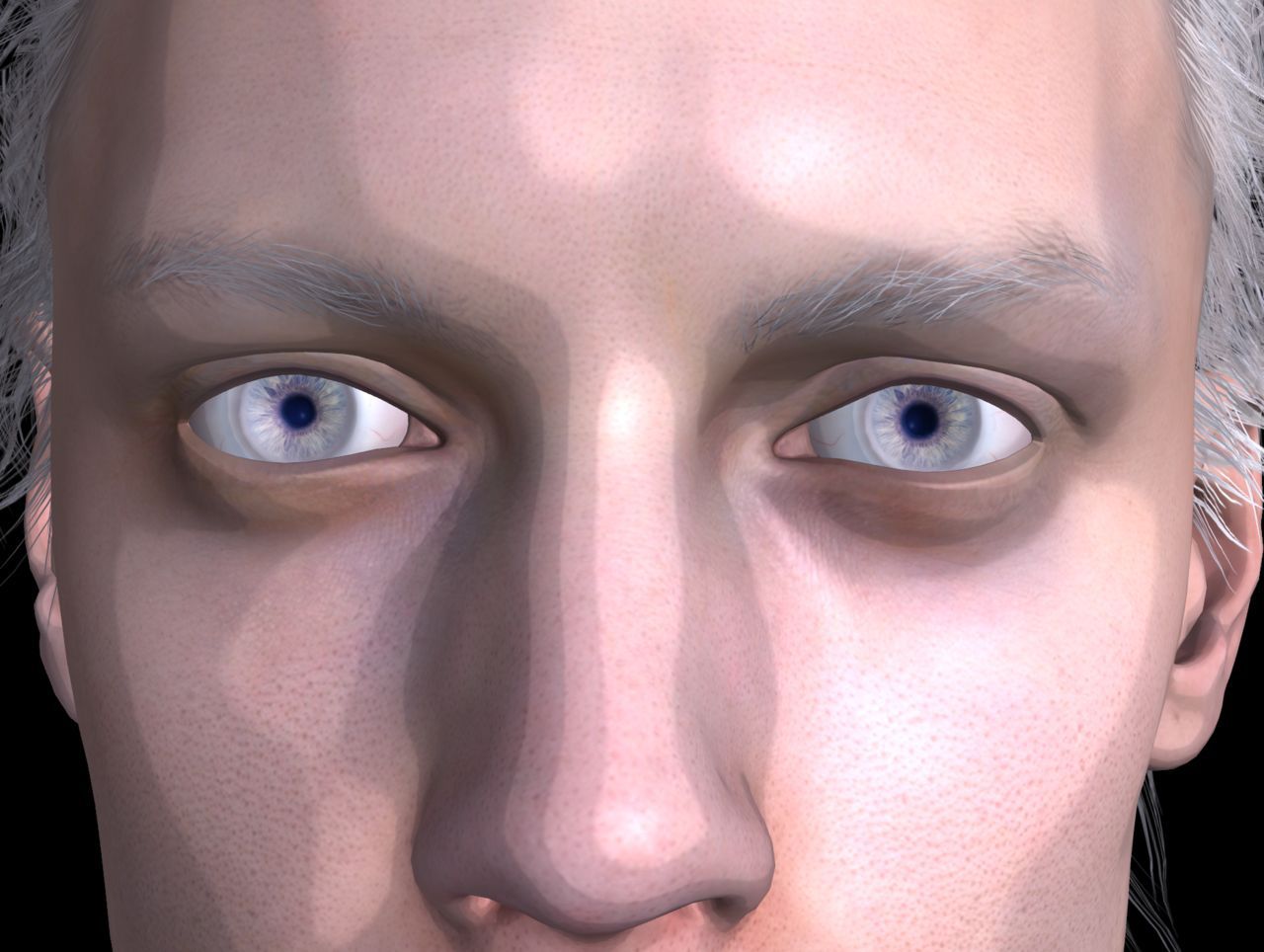 [J.A.] DMC5 | Vergil Head Reference PNG 54