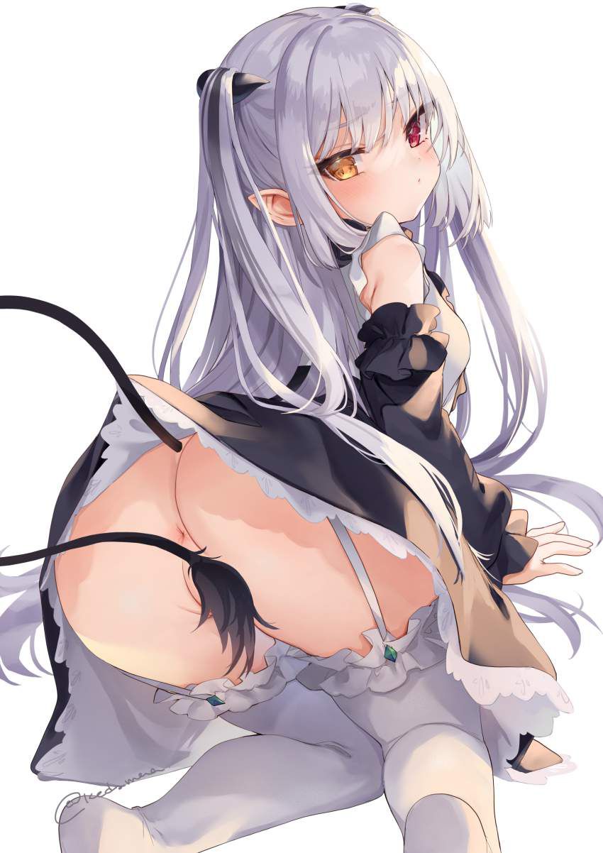 [Maid Nasty Annus] Secondary erotic image of a girl in a maid uniform showing her anus 31