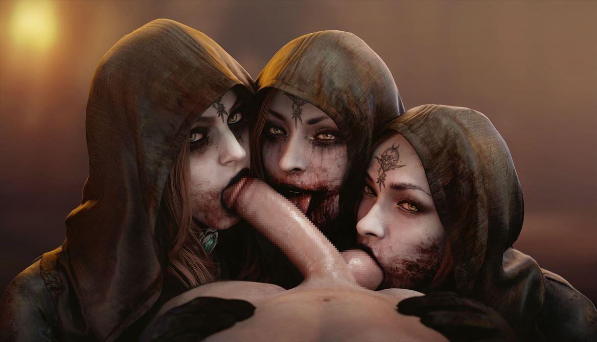 Three Sisters Of Domitrescu (Erotic Image of Beira &amp; Cassandra &amp; Daniela) 60 [Resident Evil 8 (Resident Evil Village)] 21