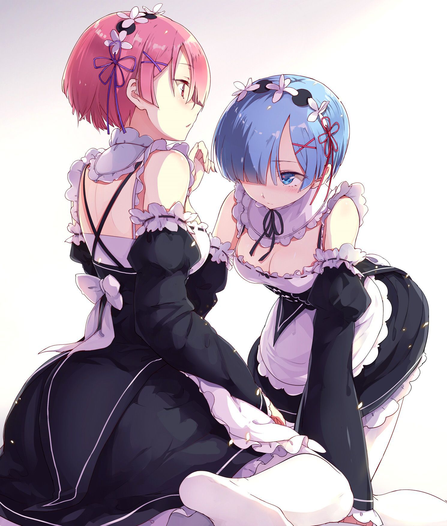 【Secondary】 Re: Erotic image summary of Rem &amp; Ram, twin maids of other world life starting from zero! No.05 [20 sheets] 7