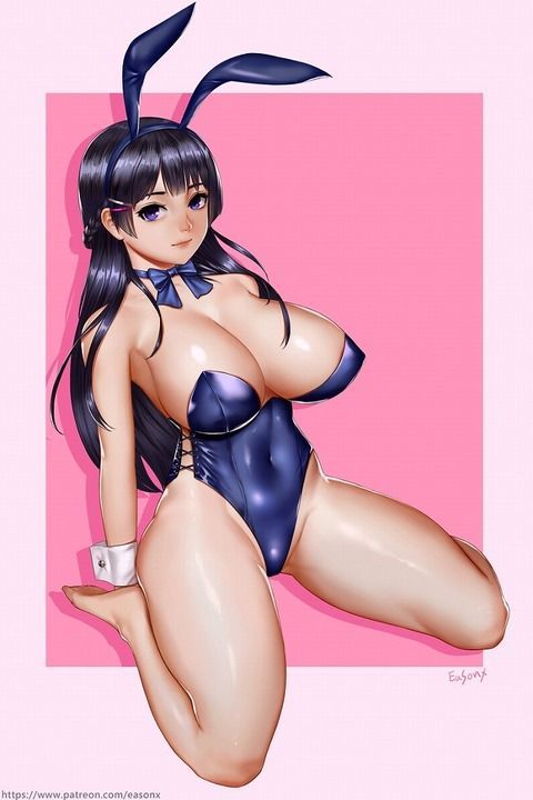 [Erotic anime summary] Erotic images of VTuber 100 beautiful rabbits [50 sheets] 39