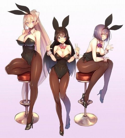 [Erotic anime summary] Erotic images of VTuber 100 beautiful rabbits [50 sheets] 47