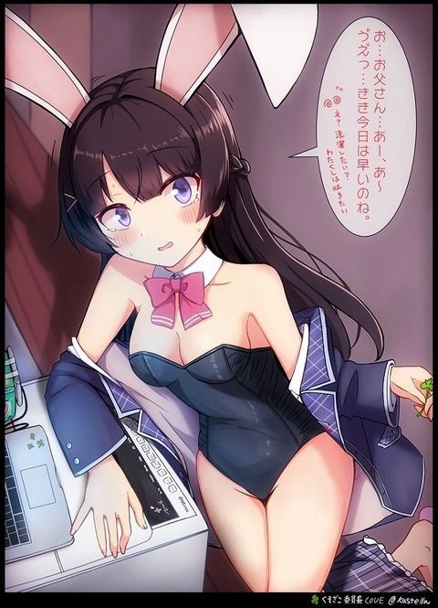 [Erotic anime summary] Erotic images of VTuber 100 beautiful rabbits [50 sheets] 50