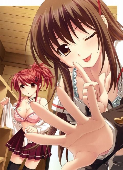 Erotic anime summary Beautiful girls who have been witnessed in the place of changing clothes [40 pieces] 10