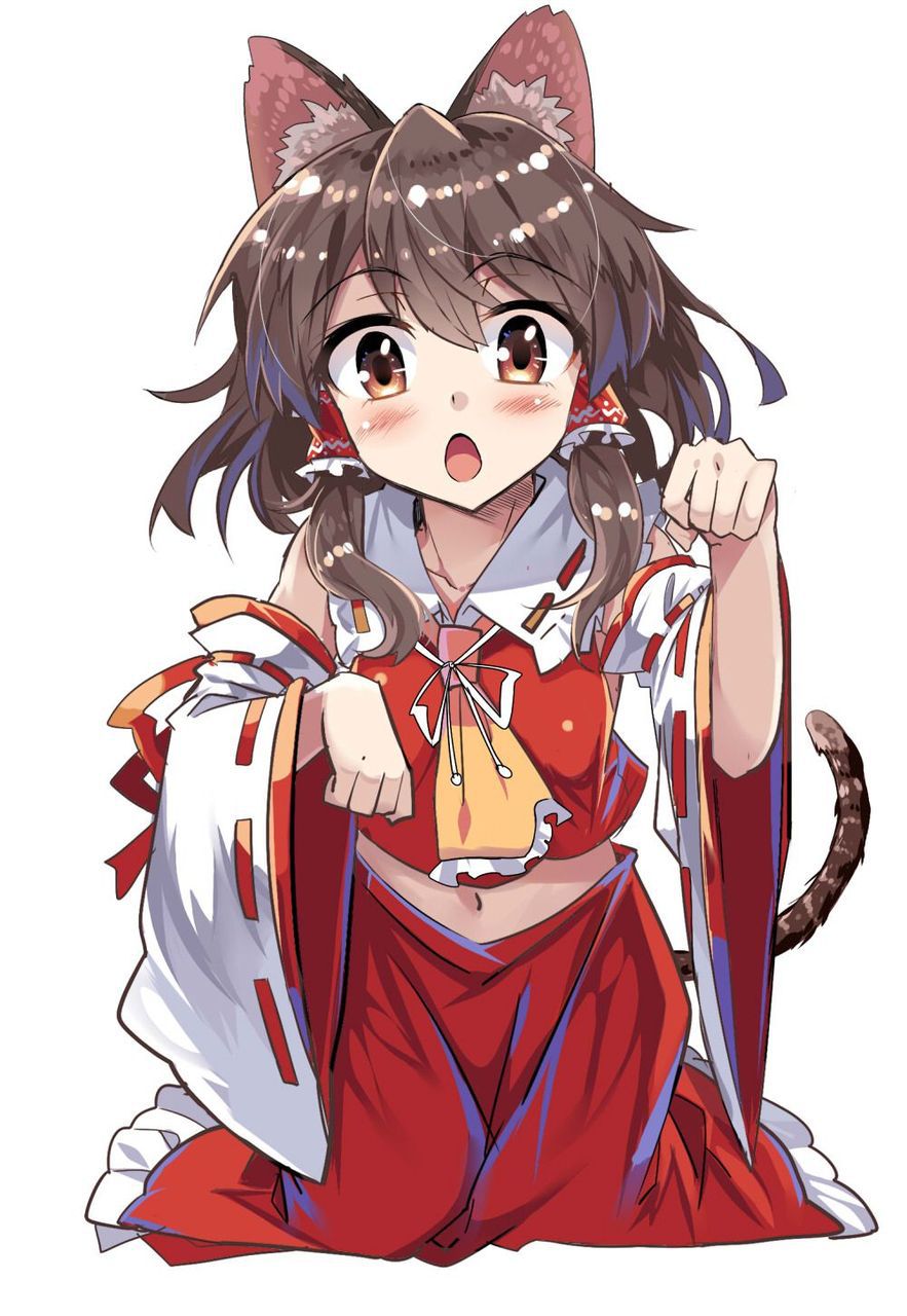 Please image of a girl in neat shrine maiden clothes Part 2 16