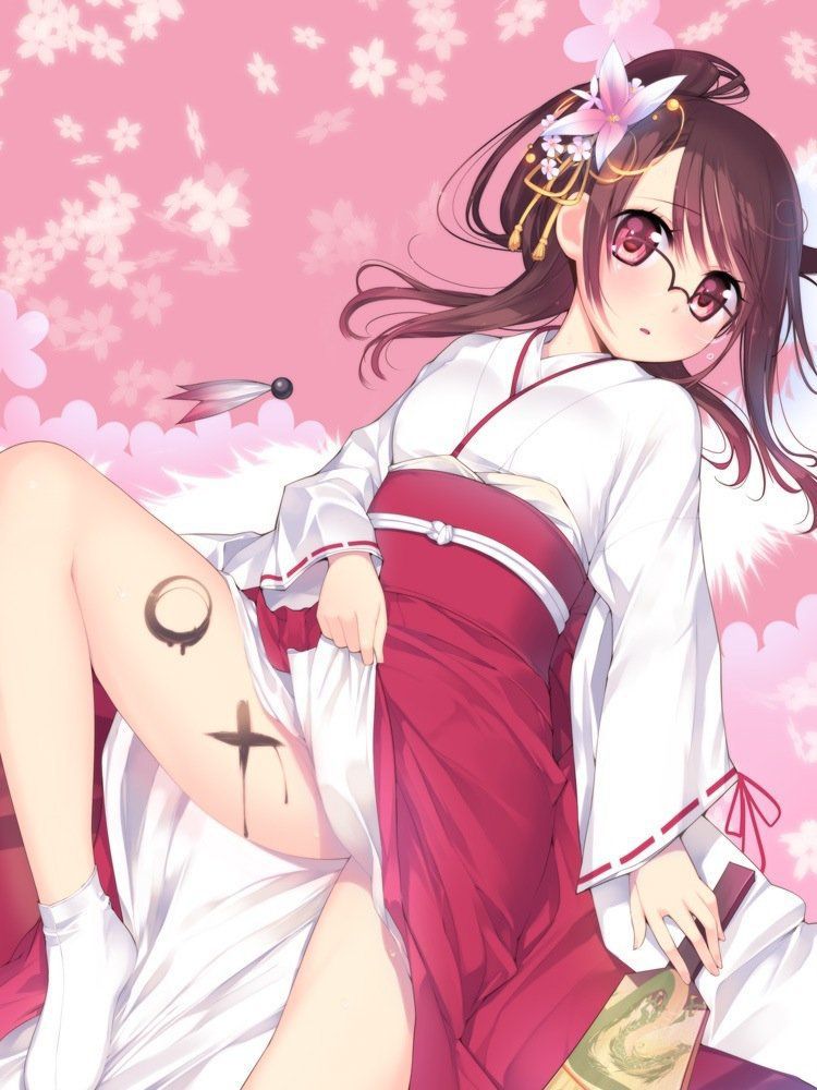 Please image of a girl in neat shrine maiden clothes Part 2 20