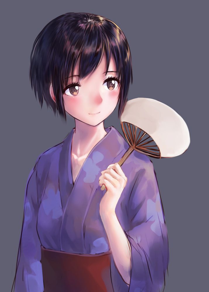 A girl in a yukata that brings back memories of summer 7