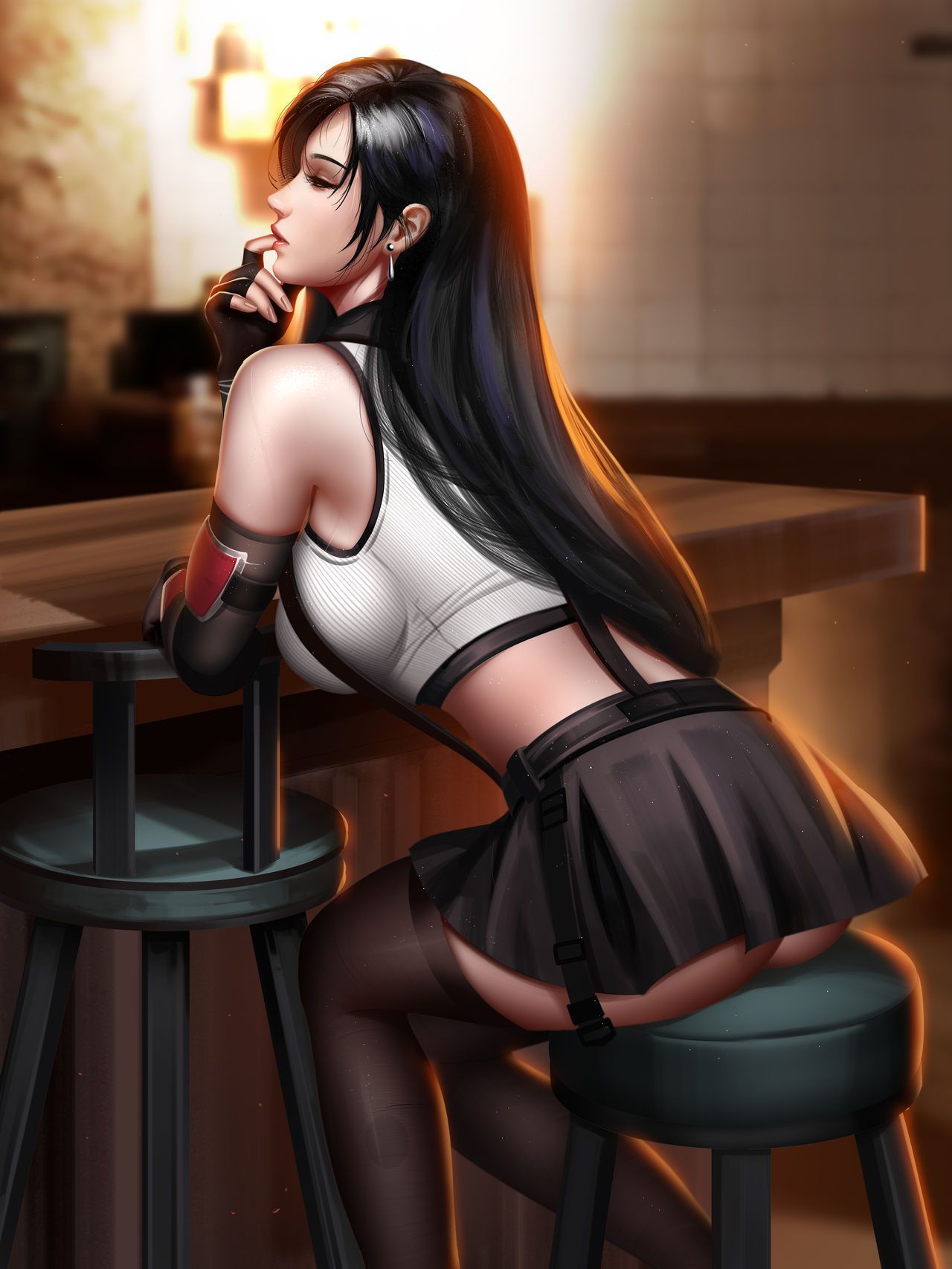 Tifa in FF7 30