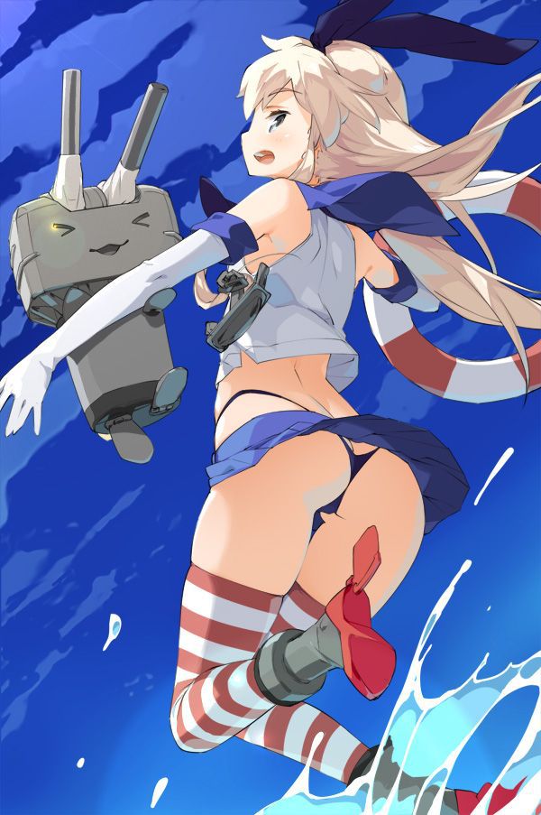 [Secondary] destroyer of ship this (fleet collection), erotic image summary of Zekashi and Shimakaze! No.10 [22 sheets] 14
