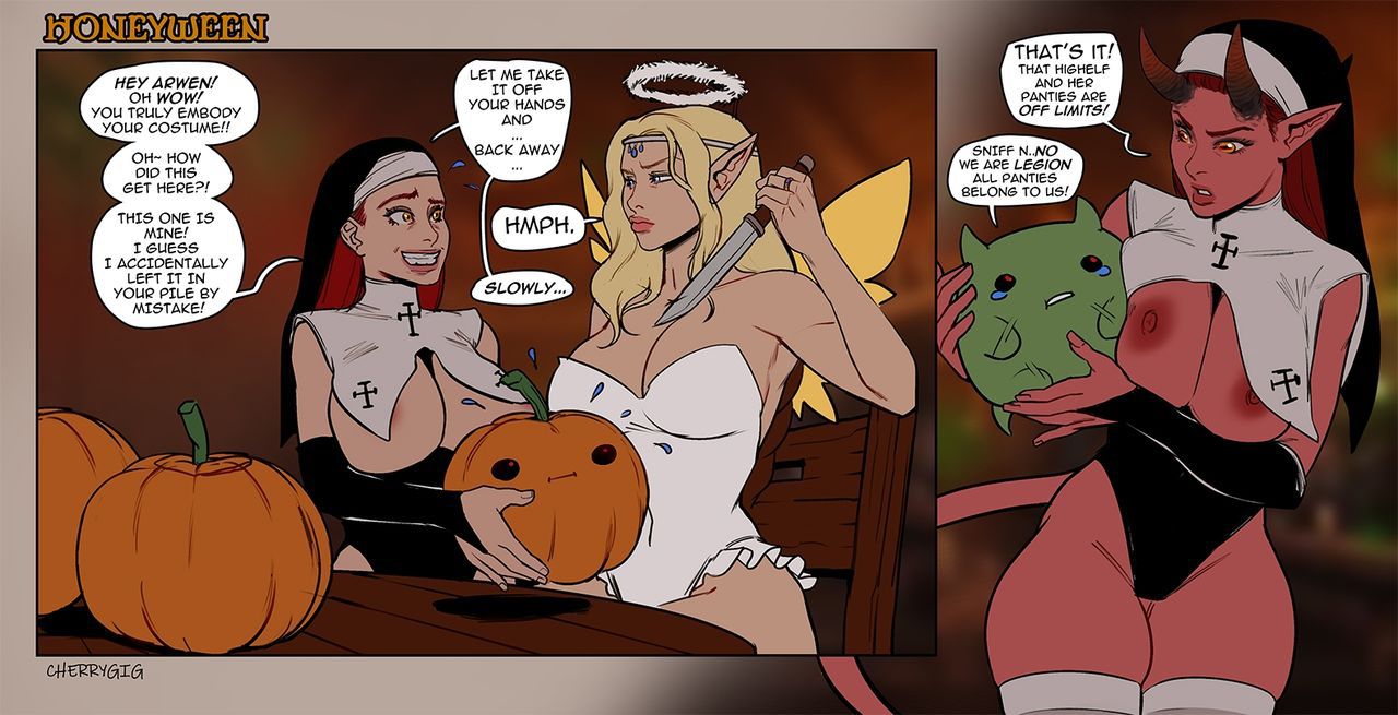 [cherry-gig] Tavern Sluts / Honeypot (ongoing) (Dungeons & Dragons) (ongoing) [English] 105