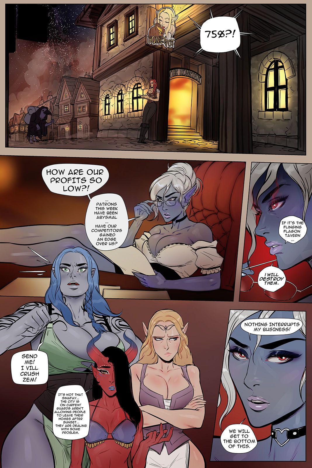 [cherry-gig] Tavern Sluts / Honeypot (ongoing) (Dungeons & Dragons) (ongoing) [English] 28