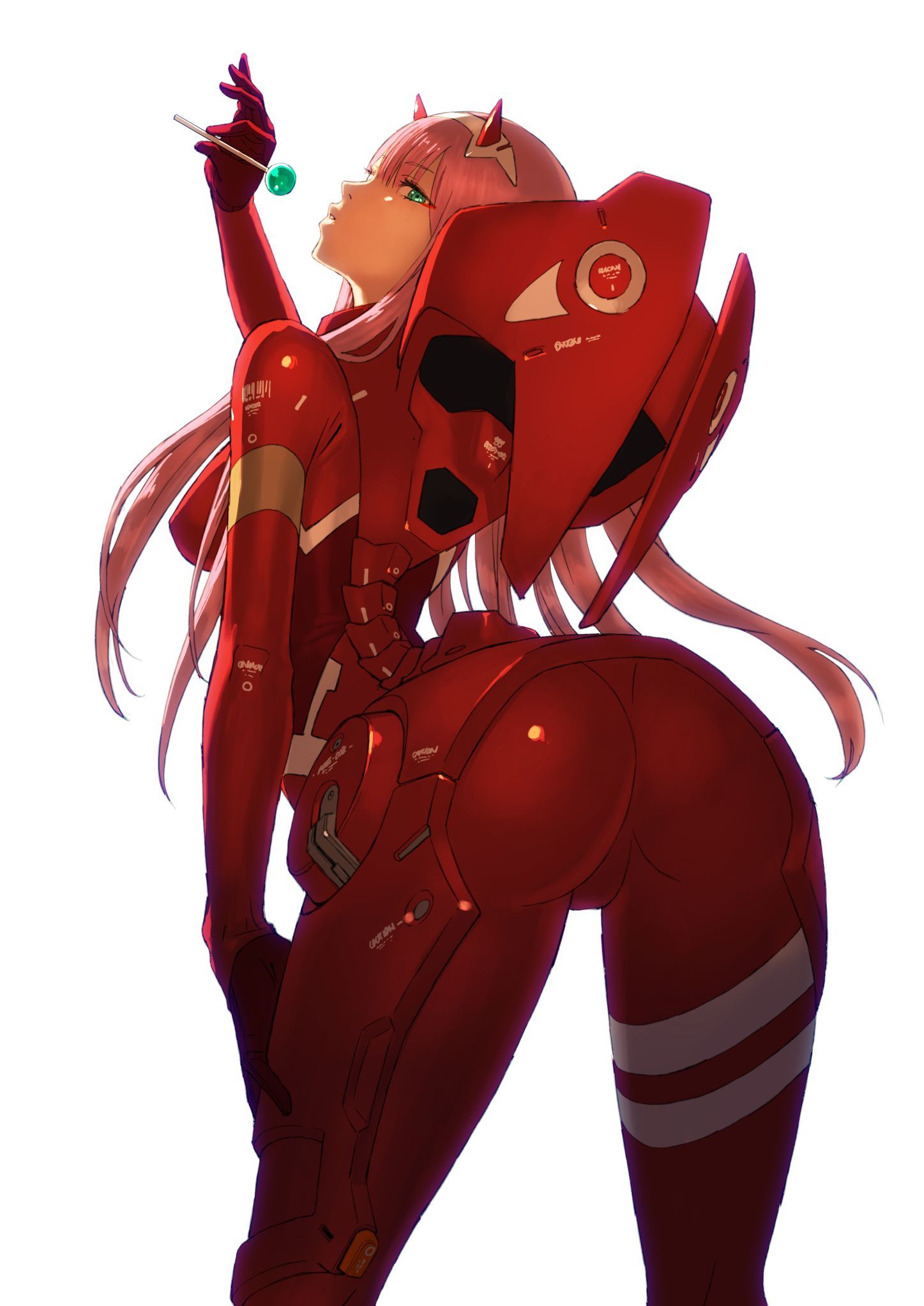 [Secondary] Darling in the Franchis, image summary of the girl zero two pulling the blood of the screaming dragon! No.02 [20 sheets] 1