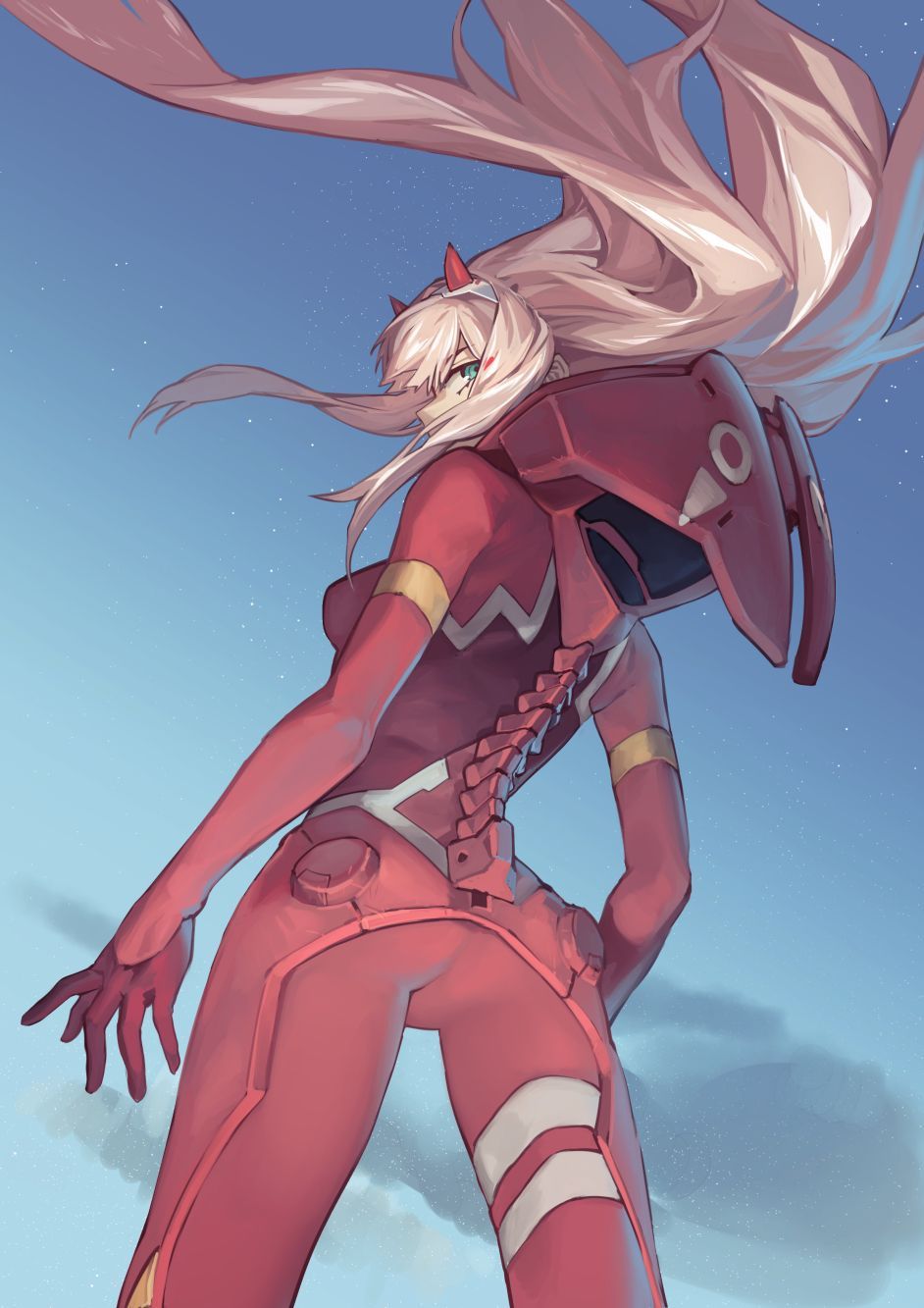 [Secondary] Darling in the Franchis, image summary of the girl zero two pulling the blood of the screaming dragon! No.02 [20 sheets] 3