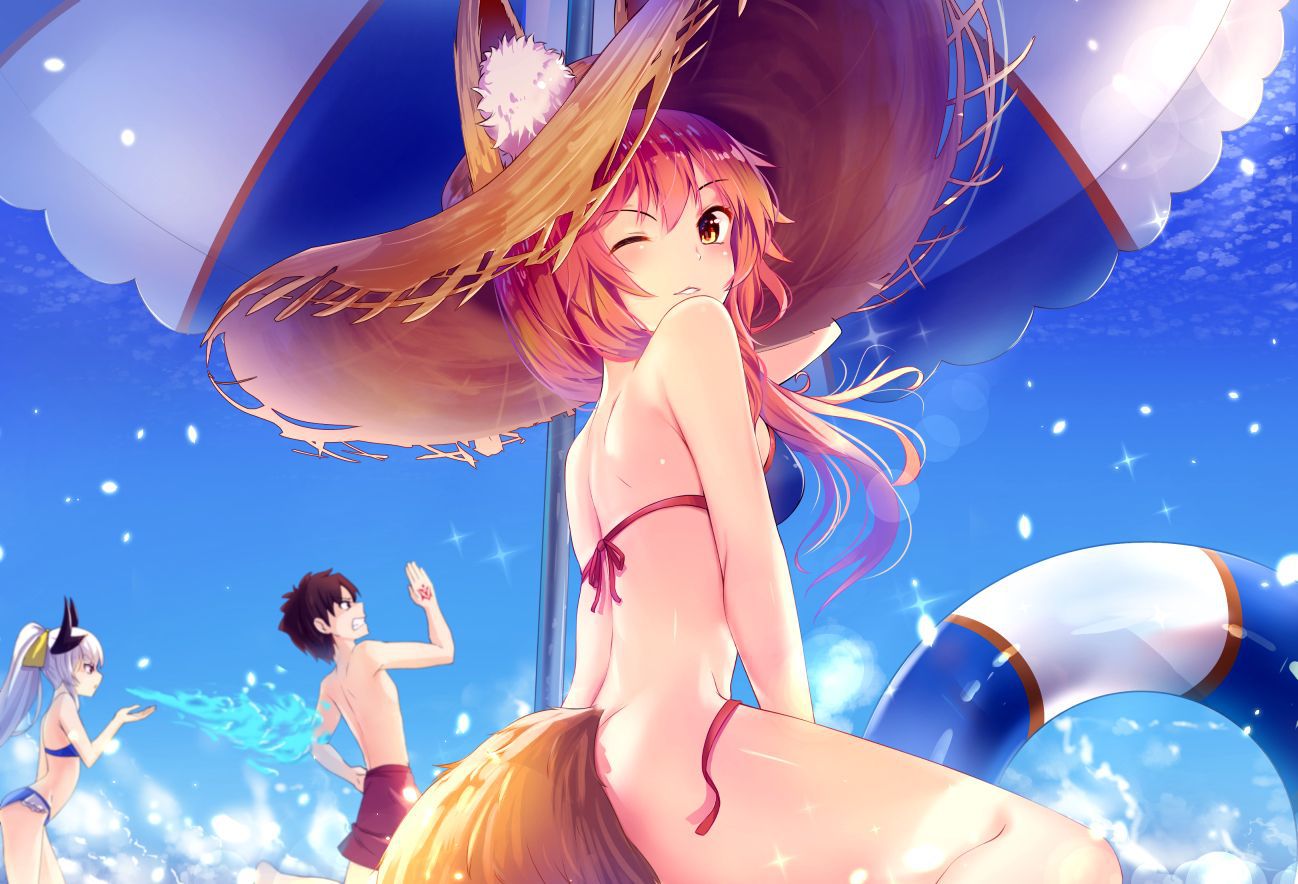[Secondary erotic] Fate/Grand Order (Fate/EXTRA), cass fox and tamamo's front of the image summary! No.06 [20 sheets] 3