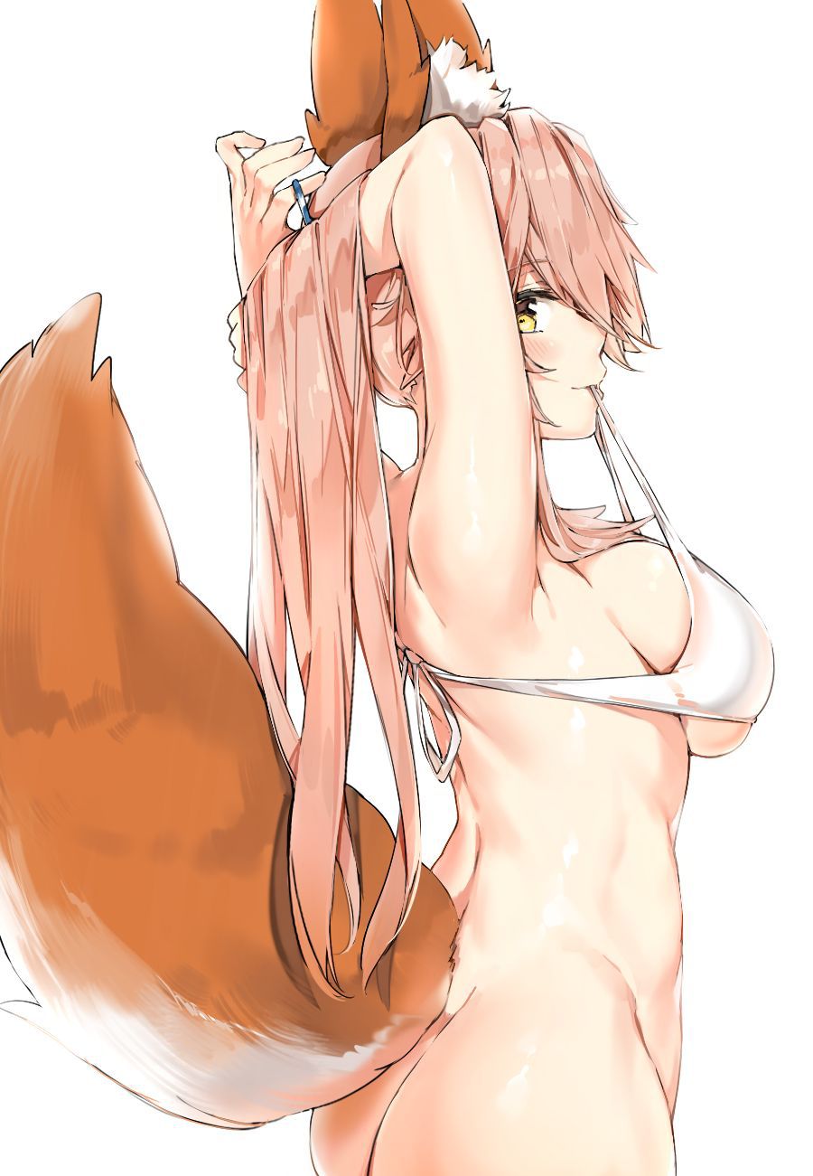 [Secondary erotic] Fate/Grand Order (Fate/EXTRA), cass fox and tamamo's front of the image summary! No.06 [20 sheets] 6