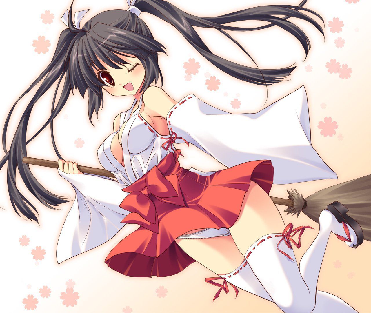 【Shrine Maiden】Please image of a girl in neat shrine maiden clothes Part 3 9