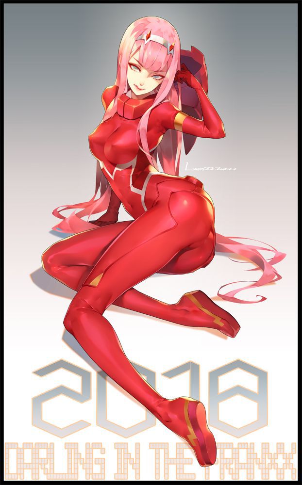 [Secondary] Darling in the Franchis, image summary of the girl zero two pulling the blood of the screaming dragon! No.05 [20 sheets] 16