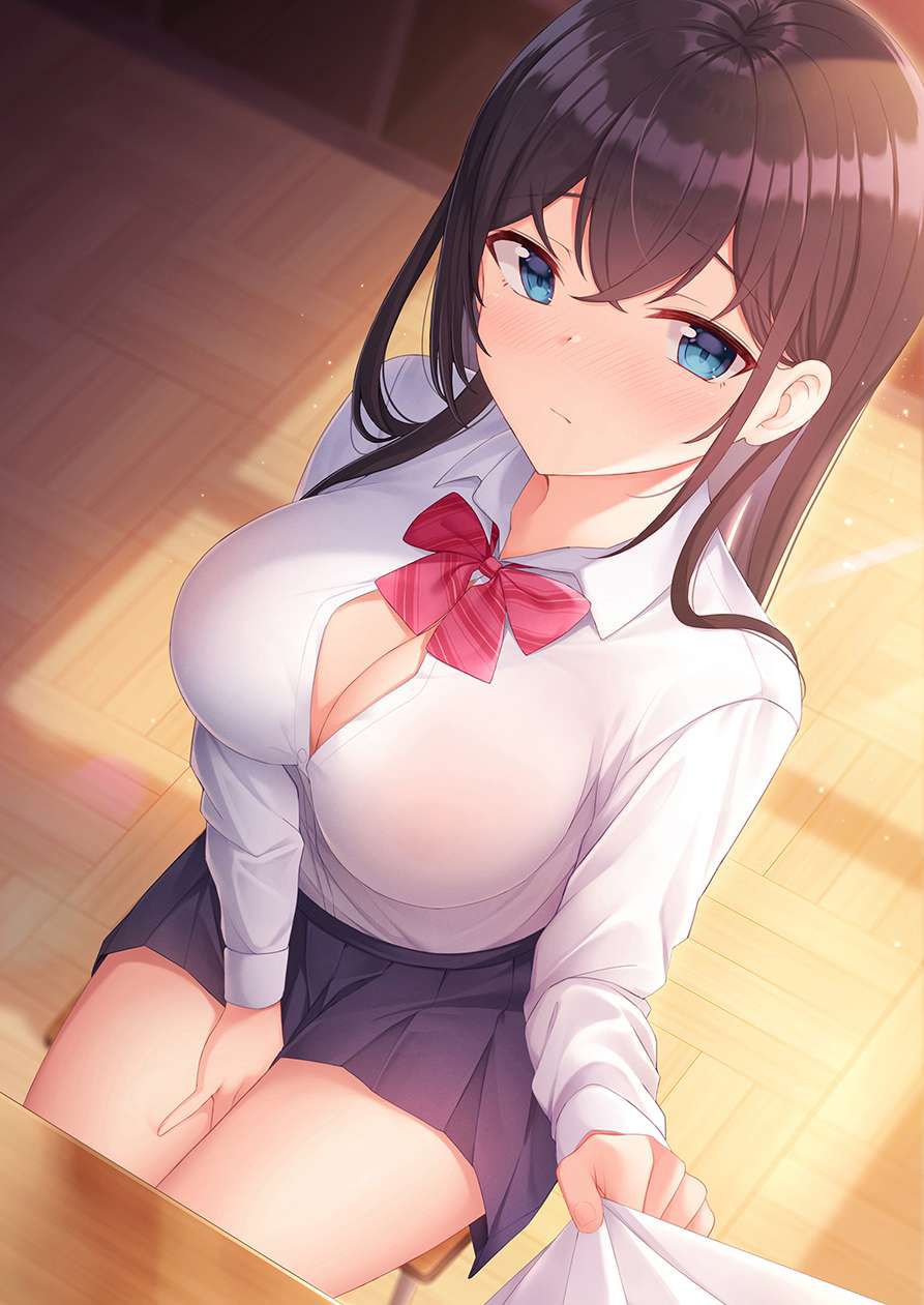 [Nonchalant? ] Secondary erotic image of a schoolgirl who lives a school life in No bra [propensity? ] 】 19