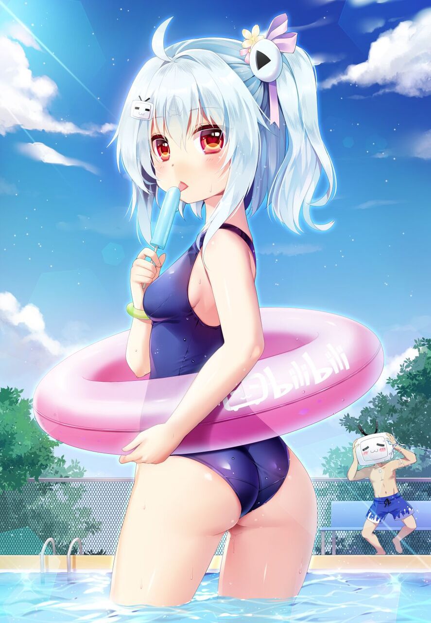 【Sukusui】An image of a suku water girl who looks good on the dazzling sun Part 5 10