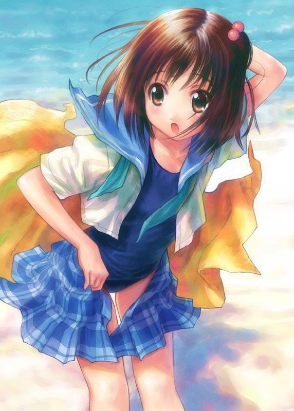 【Sukusui】An image of a suku water girl who looks good on the dazzling sun Part 5 30
