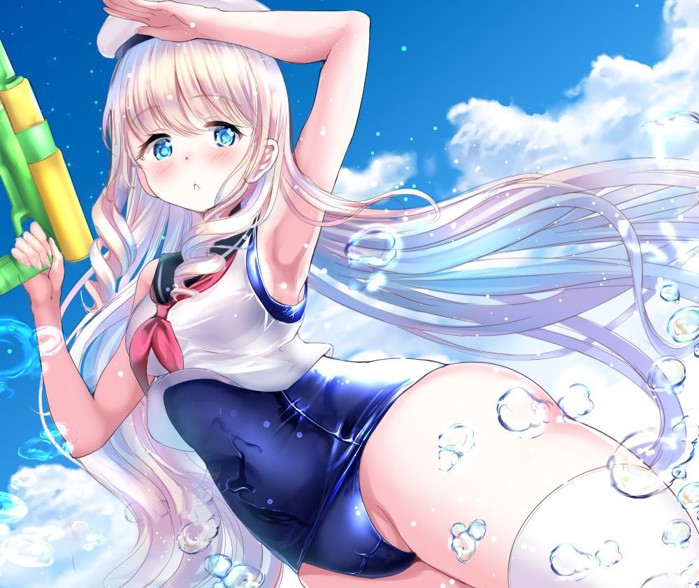 【Sukusui】An image of a suku water girl who looks good on the dazzling sun Part 5 7