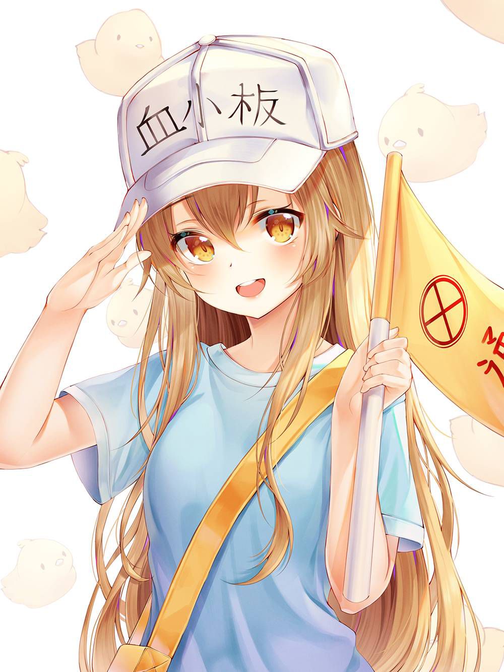 [Secondary] working cells, platelets too cute image summary! No.02 [16 sheets] 10